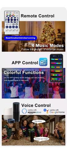 Controlador Wifi Magic Led Ws2812b Ws2811 Google Alexa 5/24v