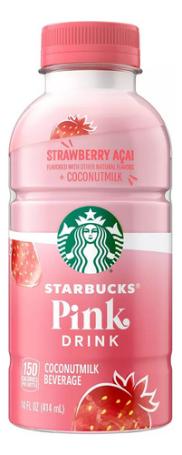 Starbucks Coconutmilk Leche Coco Pink Drink Strawberry Acai