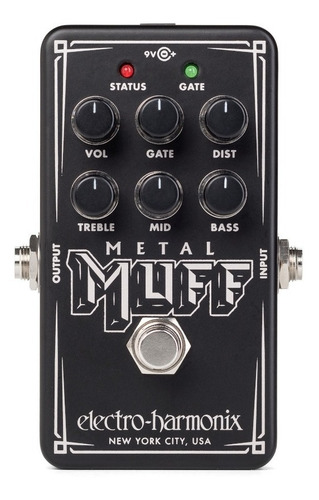 Manguito Pedal Electro Harmonix Nano Metall C/ Noise Gate