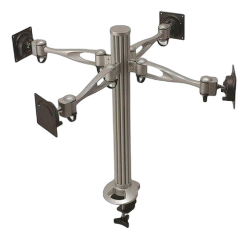 Cotytech Quad Monitor Desk Mount Single Arm With Clamp