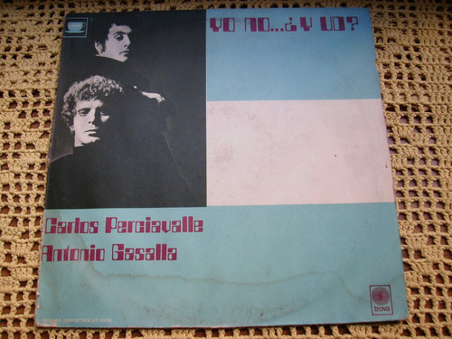 Carlos Perciavalle Antonio Gasalla Yo No Y Ud? - Lp Vinilo