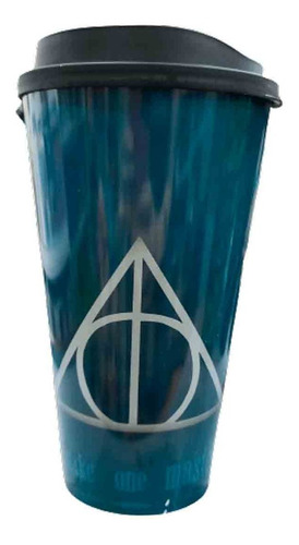 Vaso De Plastico Con Tapa Harry Potter Reliquias De La Muert