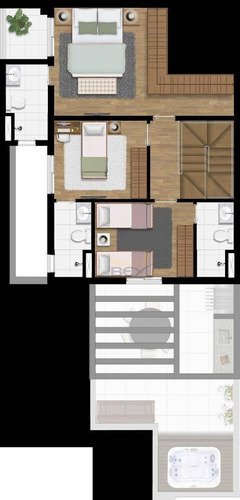 Imagem 28 de 30 de Apartamento Com 2 Dormitórios E 1 Vaga De 55 M² Ao Lado Estação Antonio João De Bareuri - Ap0128