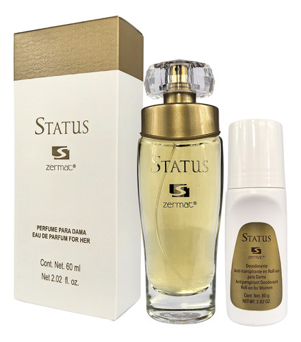 Zermat Status Eau De Parfum Spray 60 Ml Mujer + Desodorante
