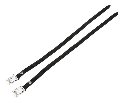 1 Par Pedal Clips De Pies For Bicicleta Ciclismo Correa De