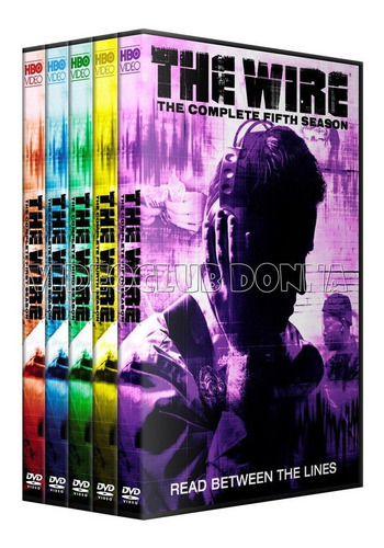 The Wire Serie Completa 5 Temporadas Dvd Bajo Escucha