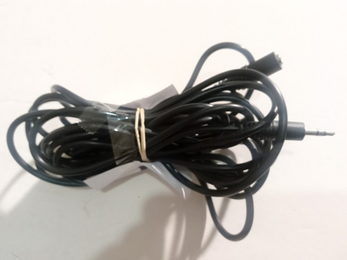 Imagen 1 de 2 de Cable Extensión Mini Plug 3.5mm Macho/hembra 4.8 Mts