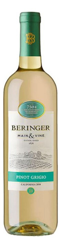 Vino Blanco Beringer Pinot Grigio 750ml