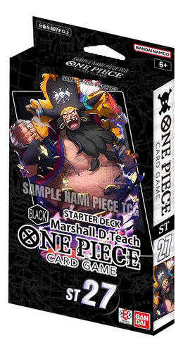 One Piece Card Game Starter Deck 27 - Marshall.d.teach