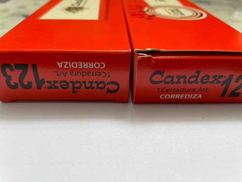 Candex 123 Corrediza ( Juego De 2 Igual Llave )