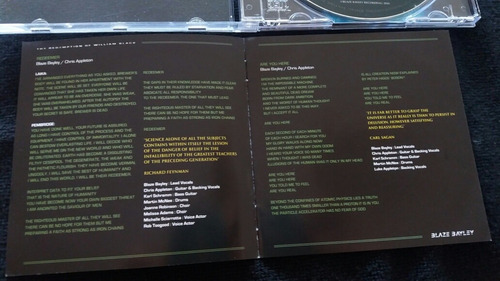 Cd Blaze Bayley - The Redemption Of William Black Importado (Usado)