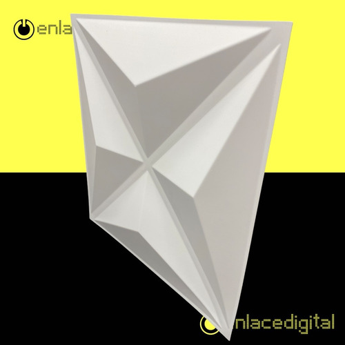 Imagen 6 de 6 de Panel Decorativo 3d Pvc Interior Exterior Blanco 003