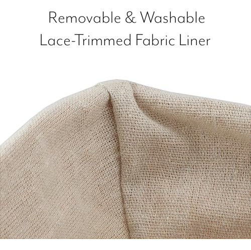 Cornucopia Brands - Cesta De Mimbre Rectangular Con Asas (n