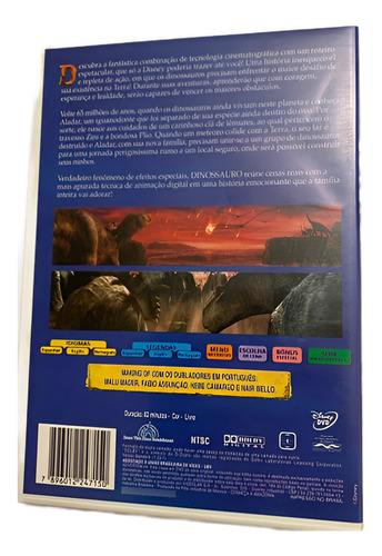 Desenho Dvd Disney - Dinossauro (Usado)