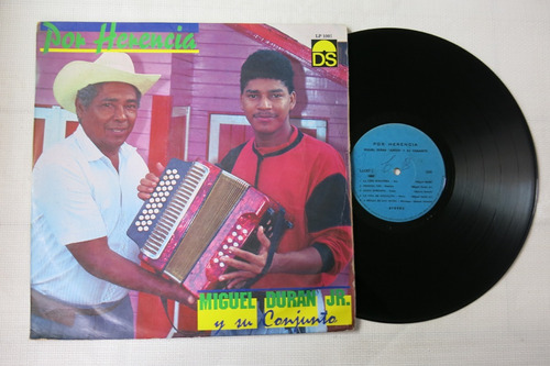 Vinyl Vinilo Lp Acetato Miguel Duran Jr Por Herencia Vallena