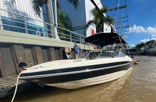 Lancha Open Larson Senza 226 Americana V8 Mercruiser Duo Pro