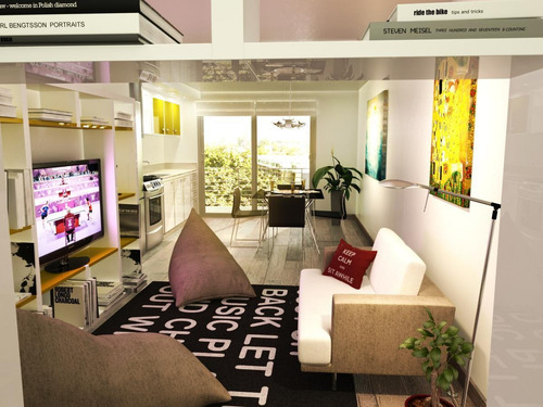 Imagen 12 de 22 de Departamento En Venta A Estrenar 1 Ambiente En Caballito