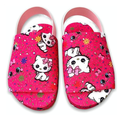 Sandalia Pantunfla Dibujos Para Niña Moda Casual Mod 009