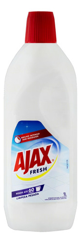 Limpador Ajax Detergente Uso Geral Fresh em frasco 1l