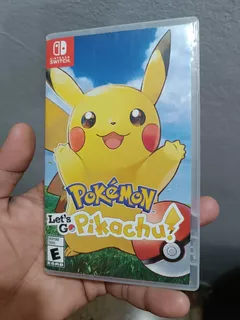 Pokémon Let's Go Pika Caja Vacía Videojuego Switch Nintendo