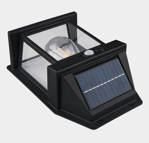 Lámpara De Pared Solar Para Exteriores, Led, Colonial, Vinta