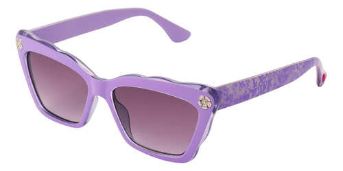 Betsey Johnson Mujeres Petite Petals Cateye Gafas De Sol, La