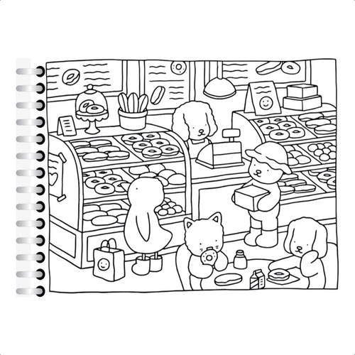 Cuaderno Espiral Purple Notes Bobbie Good 50 Folhas Opalina