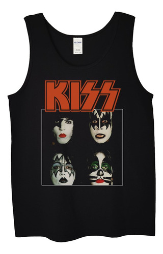 Polera Musculosa Kiss Dynasty Rock Abominatron