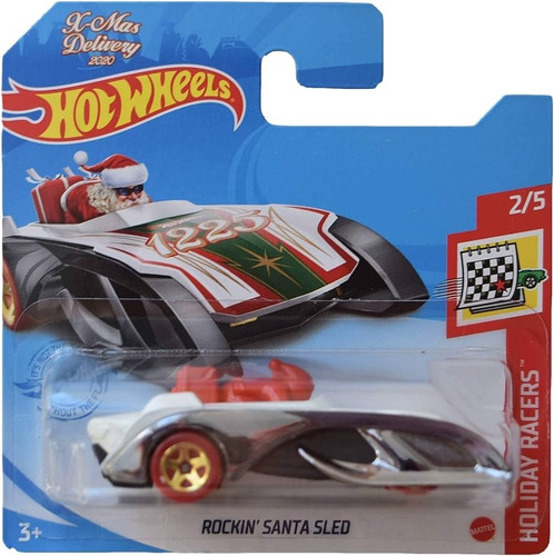 Auto Hot Wheels Rockin' Santa Sled- Holiday Racers 2/5