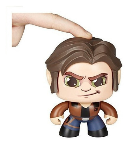 Mighty Muggs Star Wars Han Solo 3 Gestos Diferentes
