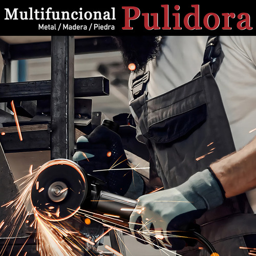 Bluedreamer Kit Esmeriladora Angular Profesional 1250w Multifuncional 41 Piezas Para Pulidor De Autos Y Cortadora De Madera Y Industrial