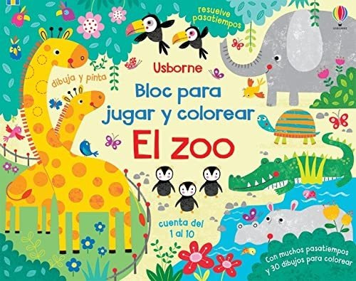 El Zoo (bloc Para Jugar Y Colorear)