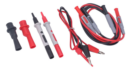 . Kit De Prueba For Multímetro, Cables De Conexión, Ganchos