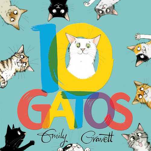 10 Gatos, De Gravett, Emily. Editorial Picarona, Tapa Dura En Español