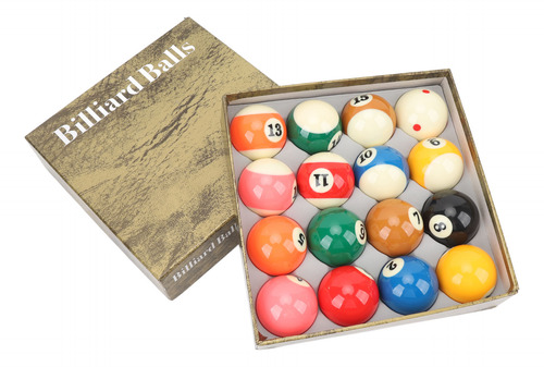 Juego De Bolas De Billar De 2.25 Pulgadas, Tamaño Reglamenta