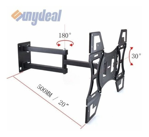 Imagen 4 de 6 de Incline El Soporte De Montaje De Pared Para Tv Led Lcd Plasm