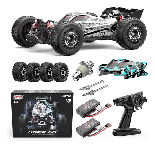 Hyper Go H16pl 1/16 Rtr Sin Escobillas Offroad Rc Buggy, Fas