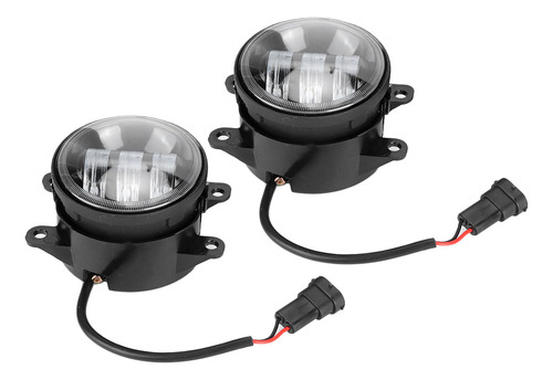 Fog Para Coche Led De Doble Color, 2 Unidades, 4 Pulgadas, 2