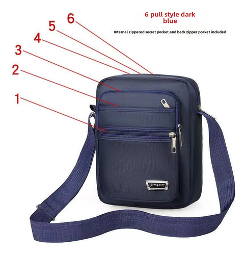 Multi-layer Messenger Bag For Men And Women Business Casual1
