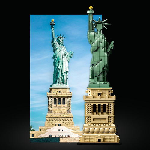 Lego Architecture Estatua De La Libertad 21042 Coleccionista