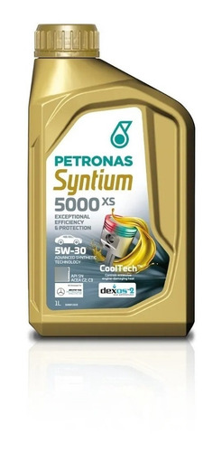 Oleo Motor 5w30 Petronas Syntium 5000 Xs Api Sn Acea C2 C3