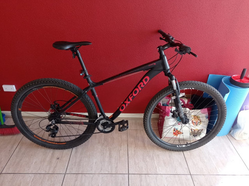 Bicicleta Mtb Oxford Merak 1 Aro 29 Tamaño L Negro/rojo