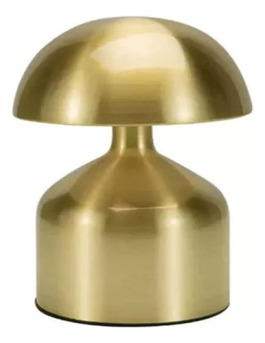 Lampara De Mesa Champiñón Recargable Elegante Decorativa