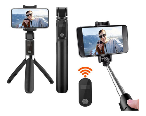 Monopod Baston Selfies Extensible Celulares Y Camaras