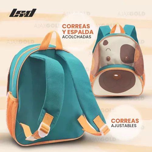 Mochila Escolar Niña Niño Reforzada Infantil Animales