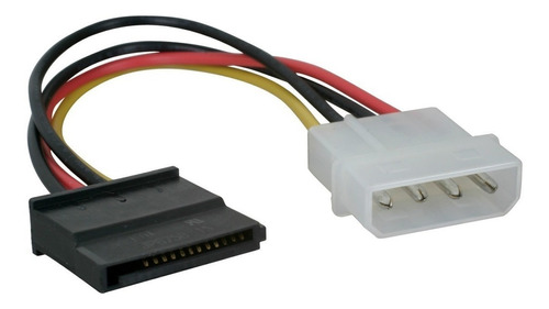 Cable De Corriente Molex A Sata 4 Pin  Macho Macho /e