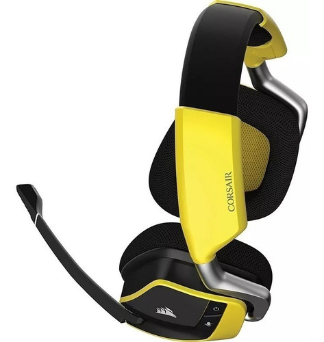 Auriculares Corsair Void Pro 7.1 Wireless Edicion Limitada C Color Amarillo