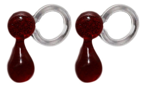 Pendientes Blood Drop Statement Classical Halloween Co