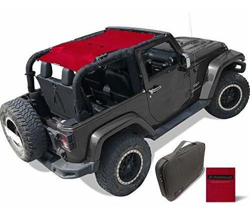 Toldo Para Jeep Wrangler Jk (2007-2018) Cherry Red