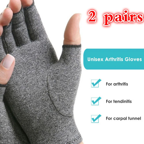 2 Pares De Guantes Antiartritis Para La Rehabilitación Del C